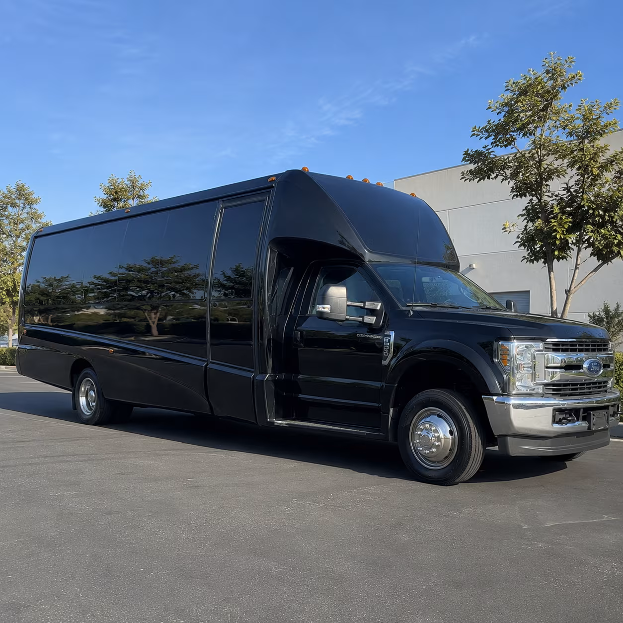 bachelorette and bachelor party buses through old town scottsdale