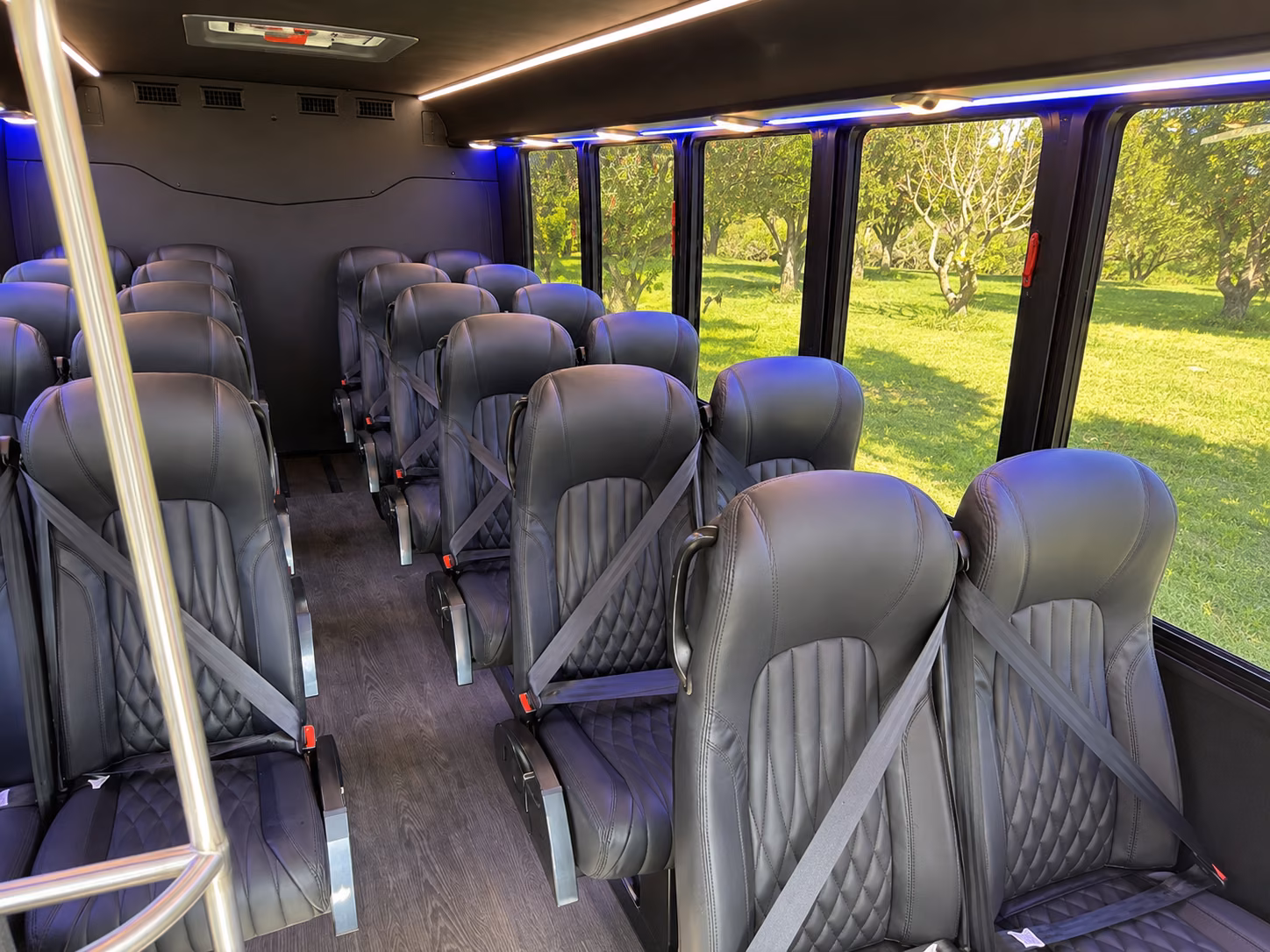 charter buses for scottsdale wedding weekends at desert resorts
