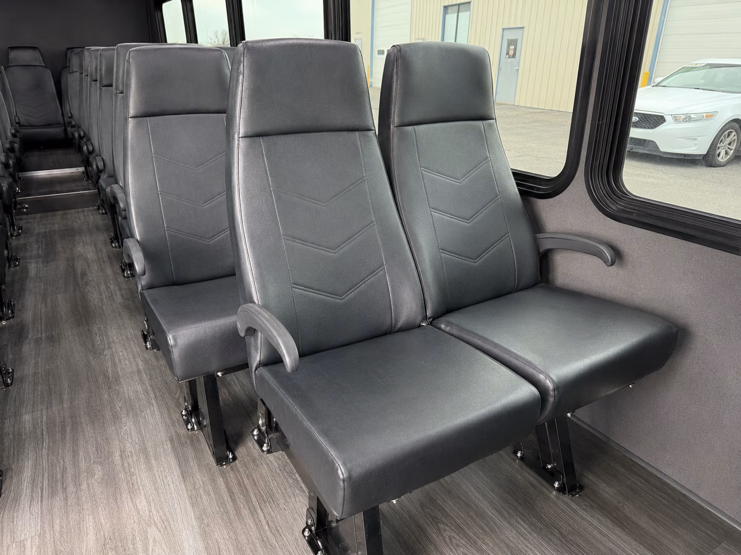 scottsdale 18 passenger minibus interior