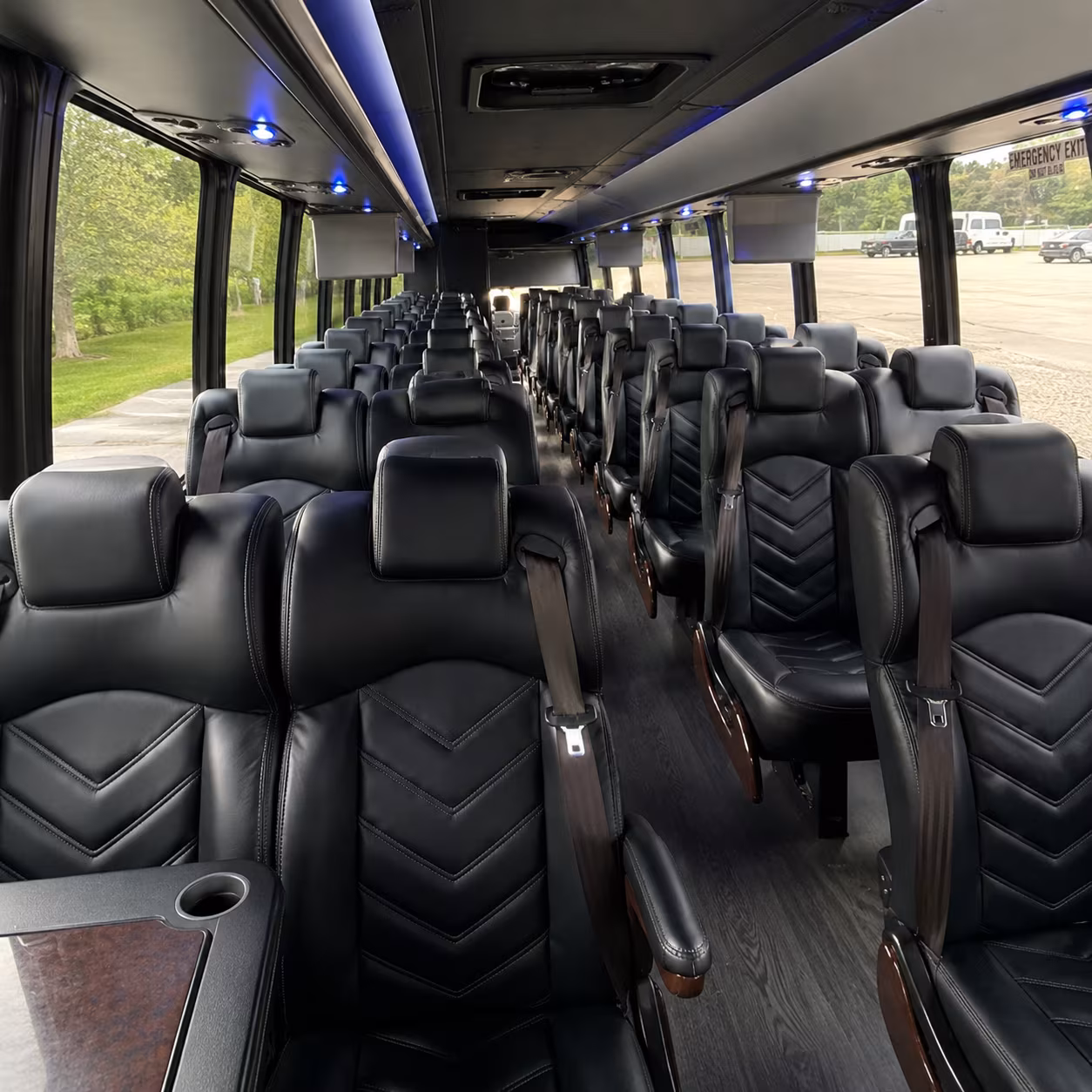 scottsdale 25 passenger minibus interior