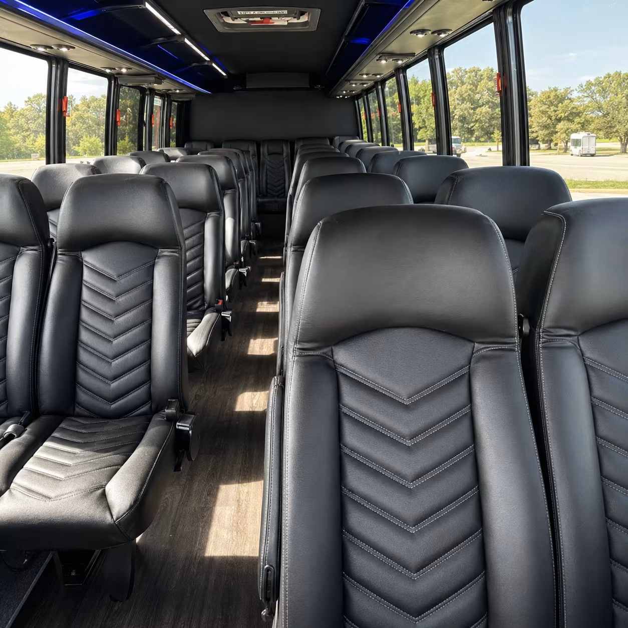 scottsdale 30 passenger minibus inside
