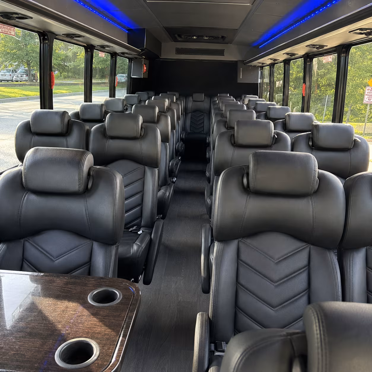 scottsdale 35 passenger minibus inside