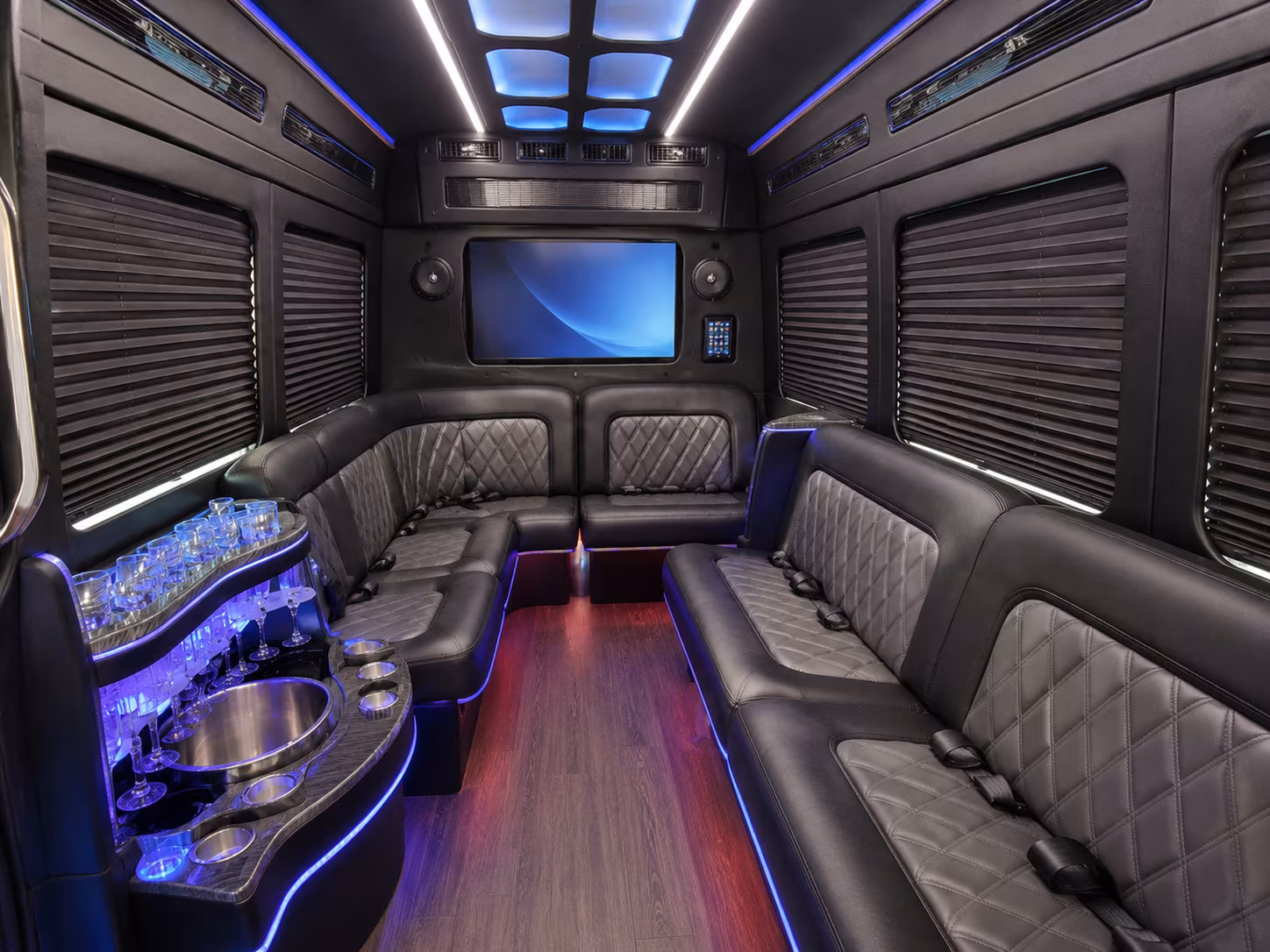 scottsdale sprinter limousine inside