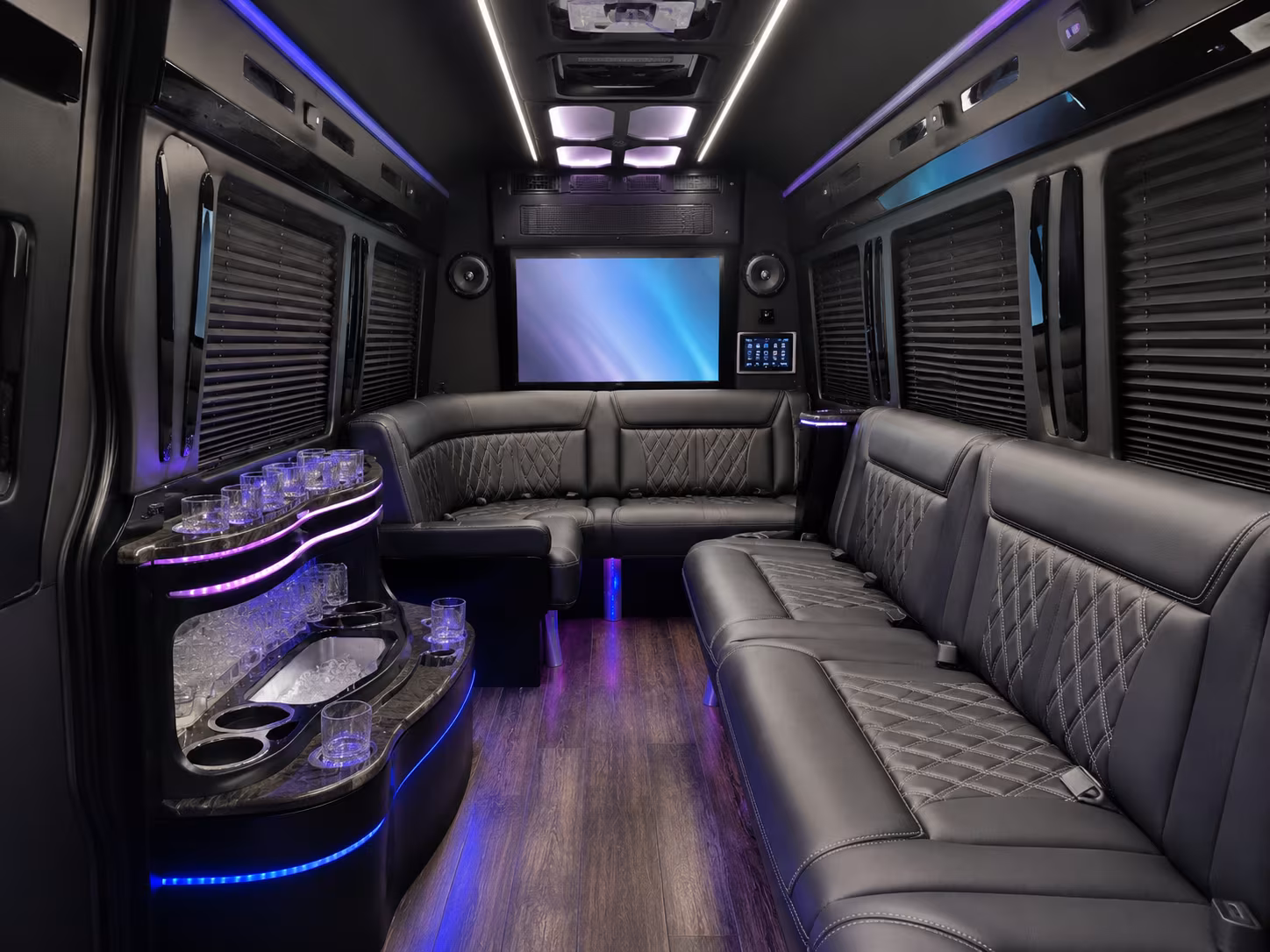 scottsdale sprinter limousine interior